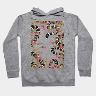 Snake Floral Hoodie